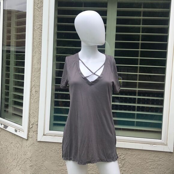 Project Social T Gray Karlie Kross T Shirt Sz Med - Picture 2 of 11